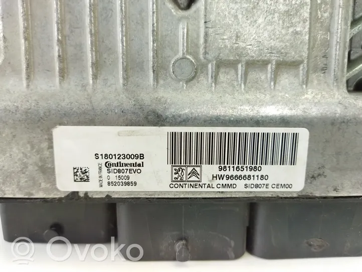 Peugeot 308 SW  Sterownik / Moduł ECU 9811651980