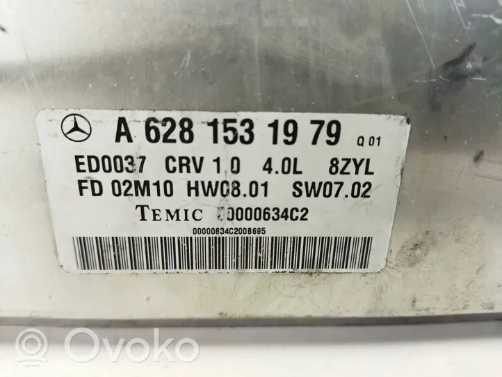 Mercedes-Benz S W220 Moottorin ohjainlaite/moduuli A6281531979