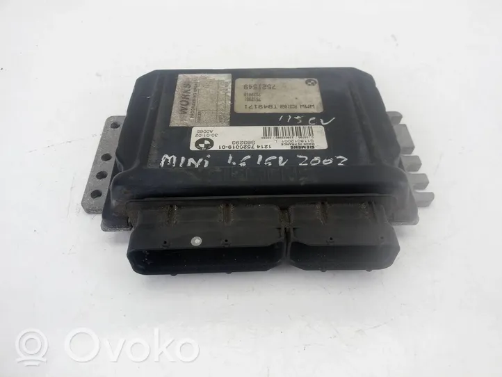 Mini One - Cooper R50 - 53 Engine control unit/module 1214752001901