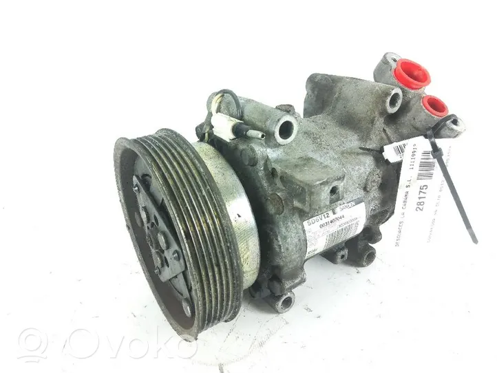 Renault Kadjar Ilmastointilaitteen kompressorin pumppu (A/C) 8200953358