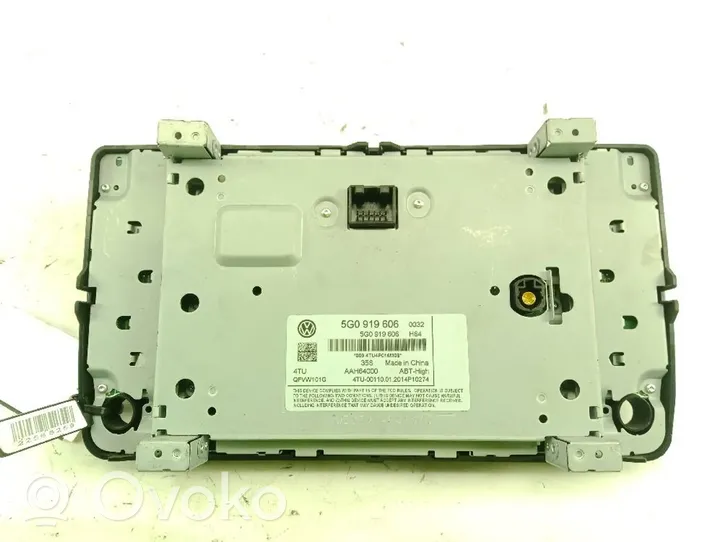 Opel Agila B Unità principale autoradio/CD/DVD/GPS 5G0919606