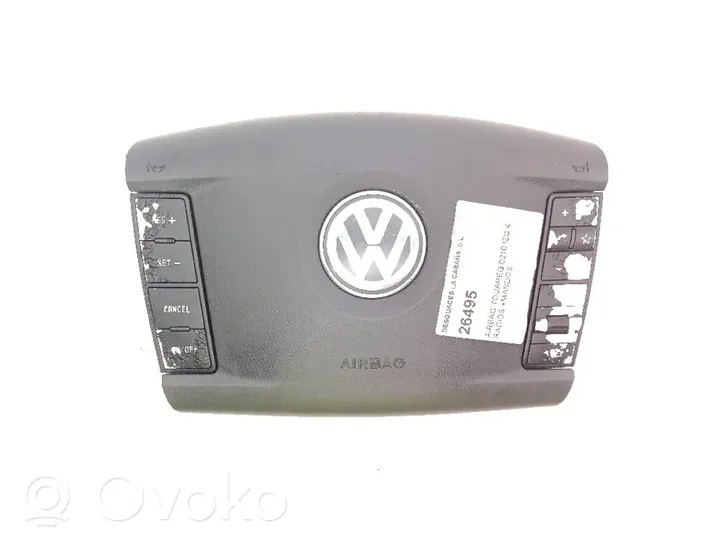 Volkswagen Touareg I Module airbag volant 3D0880203A