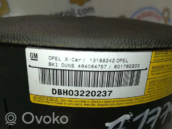 Opel Combo C Ohjauspyörän turvatyyny 13188242