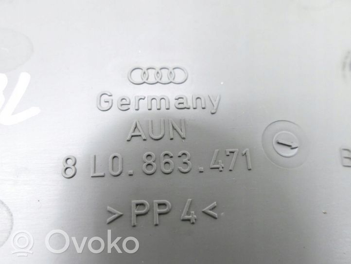 Audi A3 S3 8L Tavaratilan kynnyksen suoja 8L0863471