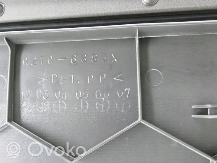 Mazda 6 Tappeto di rivestimento del fondo del bagagliaio/baule G21C6883X