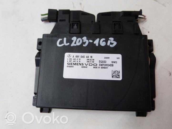 Mercedes-Benz CLC CL203 Module de contrôle de boîte de vitesses ECU A0015454416