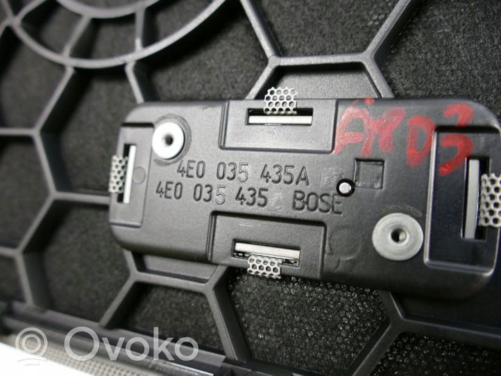 Audi A8 S8 D3 4E Tavarahyllyn kaiuttimen ritilä 4E0035435A