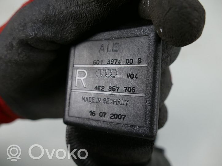 Audi A8 S8 D3 4E Ceinture de sécurité avant 4E0857706