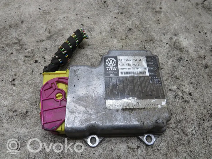 Volkswagen PASSAT B7 Sterownik / Moduł Airbag 5N0959655R