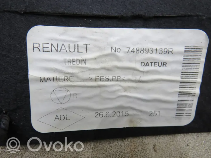 Renault Clio IV Dywan wewnętrzny 748893139R