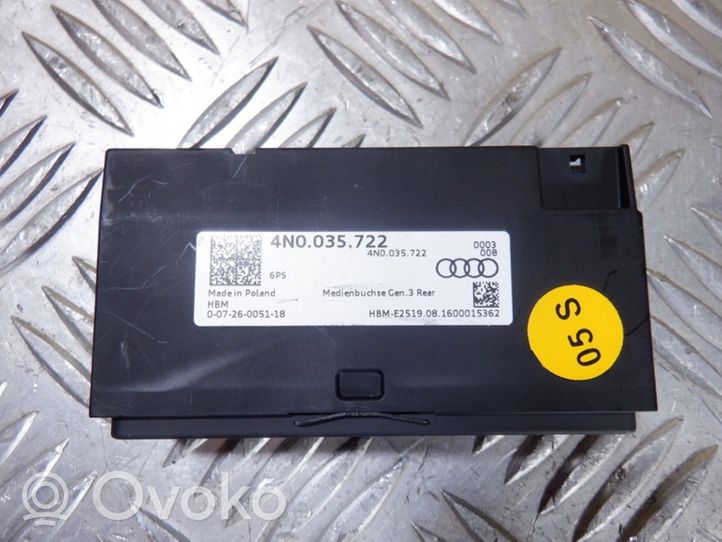 Audi A8 S8 D5 Moduł / Sterownik USB 4N0035722