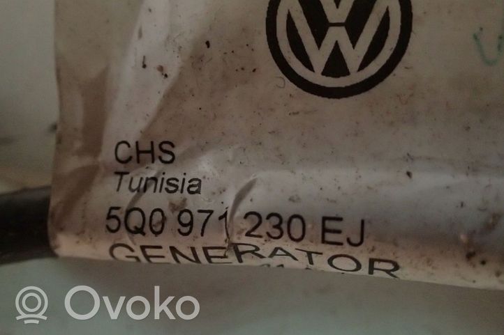 Volkswagen Golf VII Wiązka alternatora 5Q0971230EJ