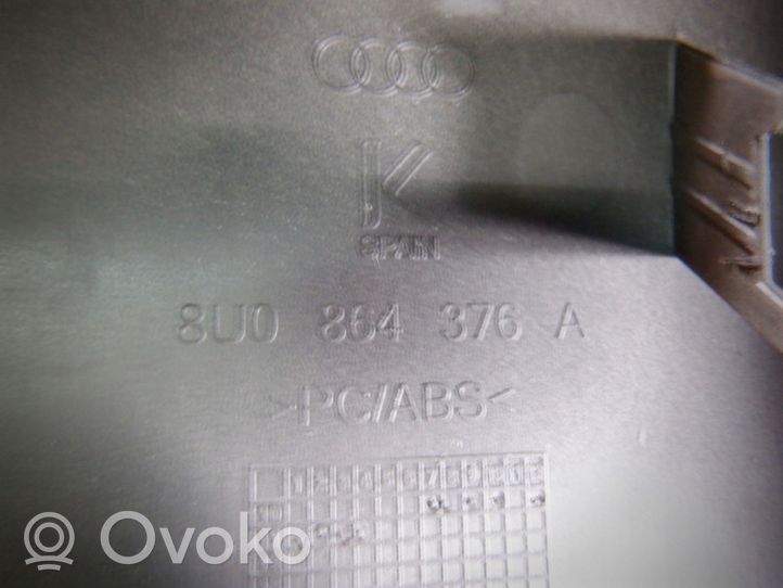 Audi Q3 8U Panel gniazda zapalniczki tylnej tunelu środkowego 8U0864376A