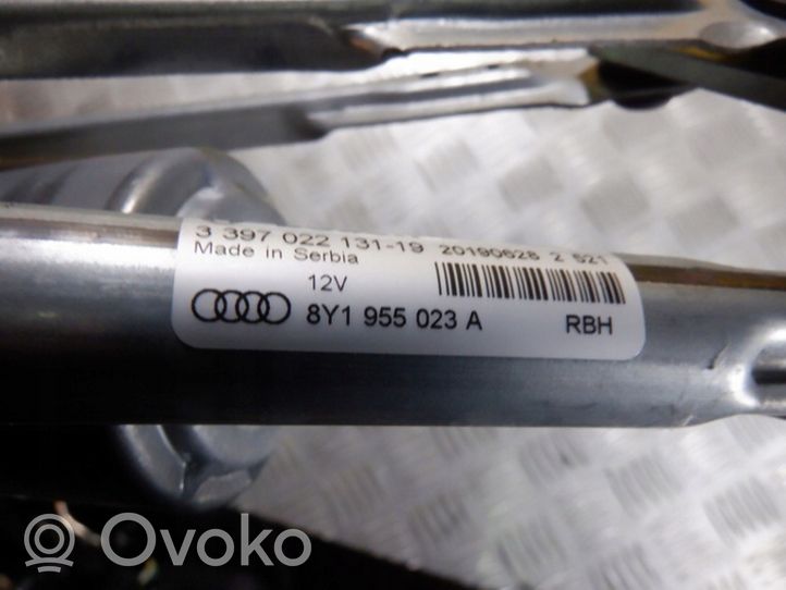 Audi A3 8Y Mechanizm i silniczek wycieraczek szyby przedniej / czołowej 8Y1955023A