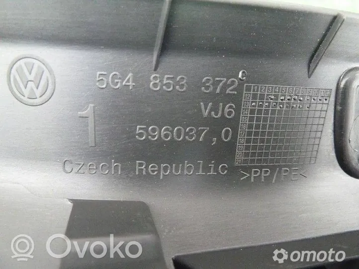 Volkswagen Golf VII Etuoven kynnyksen suojalista 5G4853372C