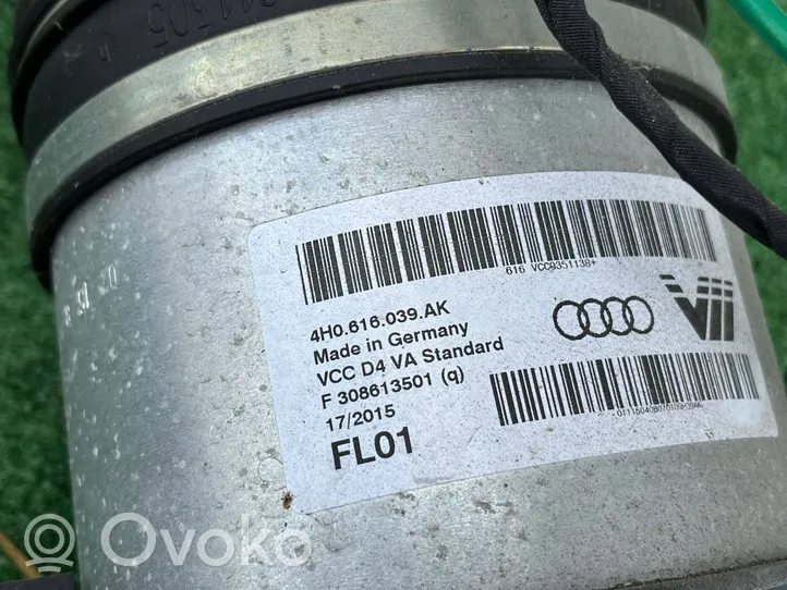 Audi A8 S8 D4 4H Ammortizzatore anteriore a sospensione pneumatica 4H0616039AK