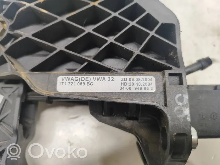 Volkswagen Touran I Pedał sprzęgła 1T1721059BC