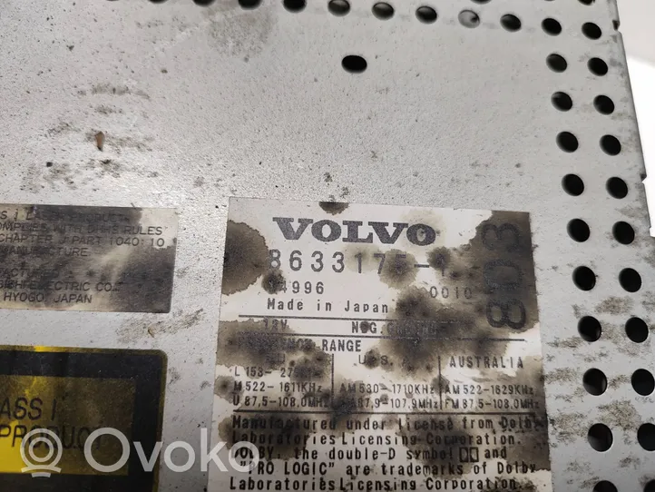 Volvo V70 Radija/ CD/DVD grotuvas/ navigacija 8633175
