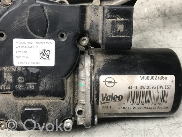 Opel Zafira C Wiper motor W000027365