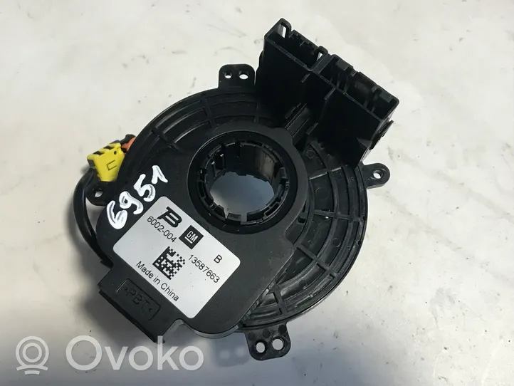 Opel Zafira C Innesco anello di contatto dell’airbag (anello SRS) 13587663