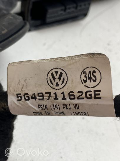 Volkswagen Golf VII Faisceau de câblage de porte avant 5G4971162GE