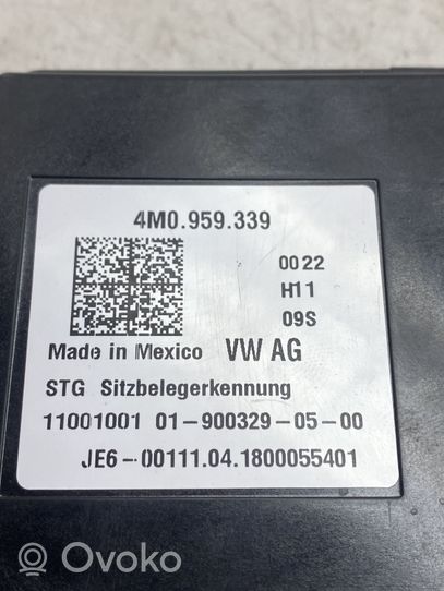 Audi Q5 SQ5 Seat control module 4M0959339