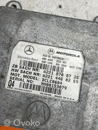 Mercedes-Benz CLK AMG A209 C209 Telefono valdymo blokas A2214460259