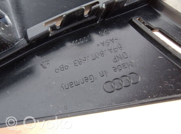 Audi Q4 Sportback e-tron Kratka dolna zderzaka przedniego 89A807683
