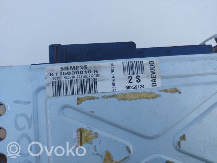 Daewoo Matiz Sterownik / Moduł ECU 96259124