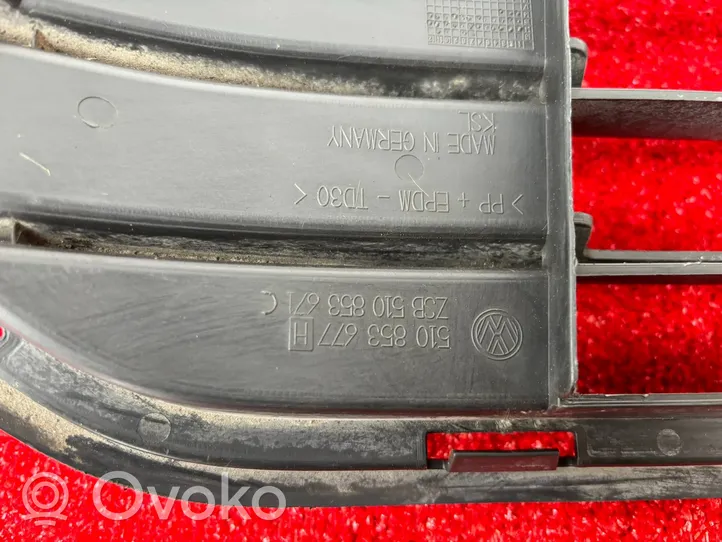 Volkswagen Golf Sportsvan Unteres Gitter dreiteilig vorne 510853671C