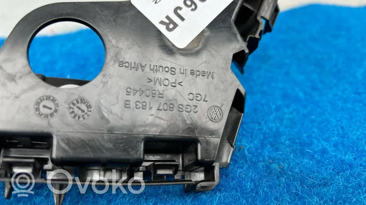 Volkswagen Polo VI AW Staffa di rinforzo montaggio del paraurti anteriore 2GS807183B