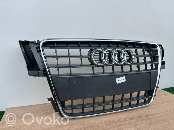 Audi A5 8T 8F Grille calandre supérieure de pare-chocs avant 8T0853651E