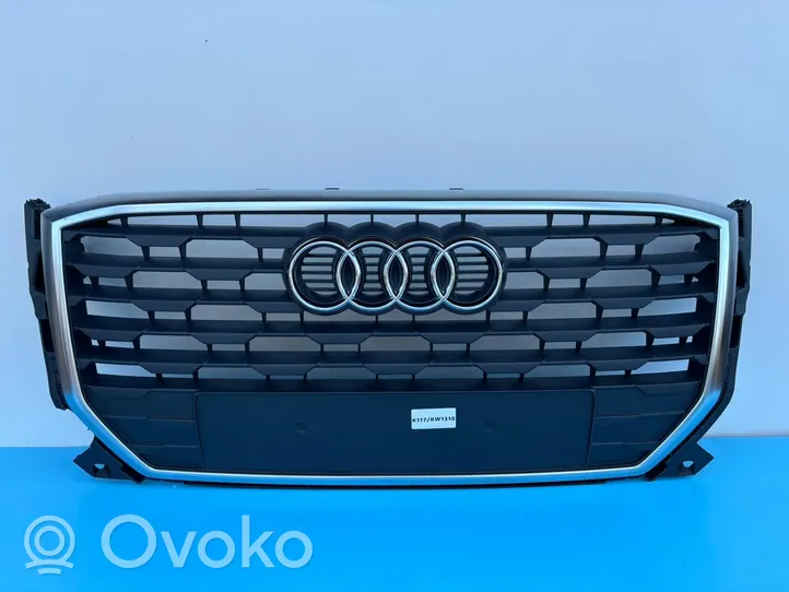 Audi Q2 - Maskownica / Grill / Atrapa górna chłodnicy 81A853651