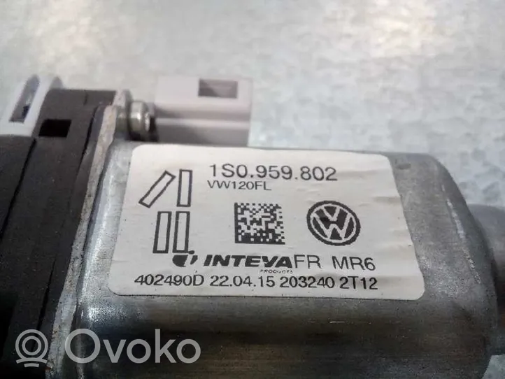 Skoda Citigo Mécanisme de lève-vitre avec moteur 1S0959802