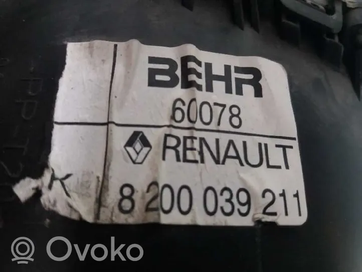 Renault Kangoo I Sisälämmityksen ilmastoinnin korin kotelo 8200039211