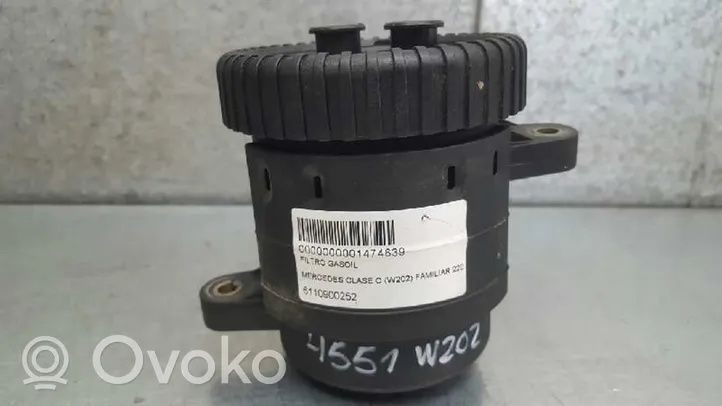 Mercedes-Benz C W202 Boîtier de filtre à carburant 6110900252