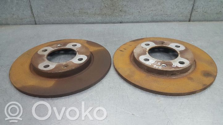 4249F5 Peugeot 206 CC Rear brake disc, 20.07 € | RRR