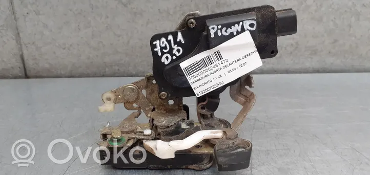 KIA Picanto Zamek drzwi przednich 8132007020HU