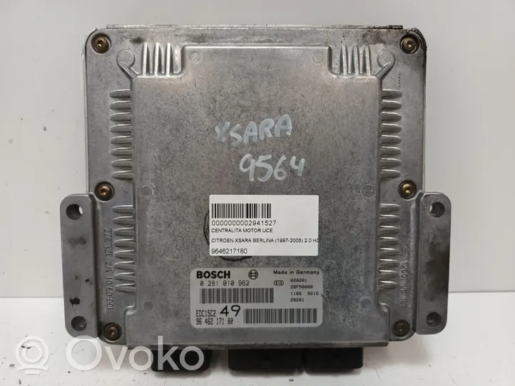 Citroen Xsara Moottorin ohjainlaite/moduuli 9646217180