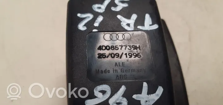 Audi A8 S8 D2 4D Klamra tylnego pasa bezpieczeństwa 4D0857739H