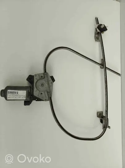 Renault Clio I Front door window regulator with motor 