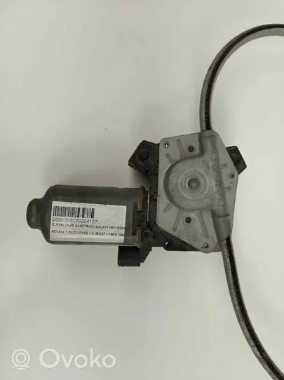 Renault Clio I Front door window regulator with motor 