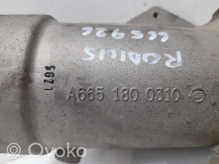 SsangYong Rodius Soporte de montaje del filtro de aceite A6651800310