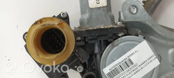 Toyota Corolla Verso AR10 Elektriskā loga pacelšanas mehānisma komplekts 997250103