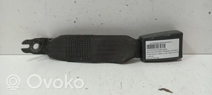 BMW 3 E46 Rear seatbelt buckle 6N41L613K21AB