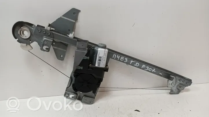 Renault Megane I Rear door window regulator with motor 