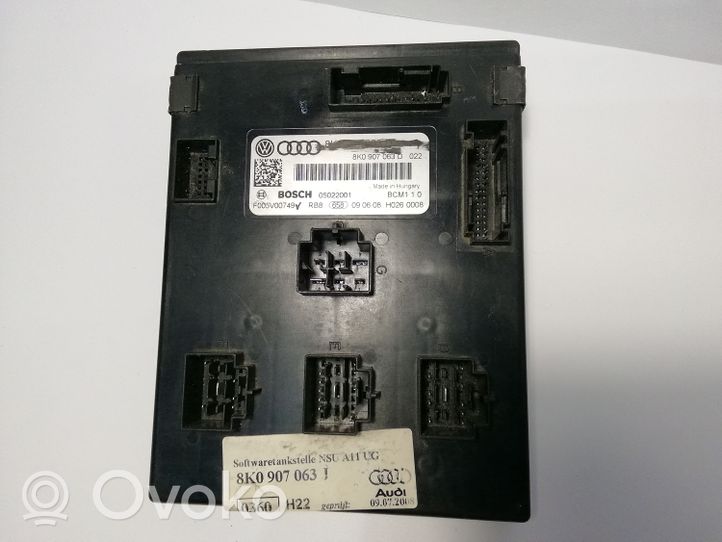 Audi A4 S4 B8 8K Module confort 8K0907063D