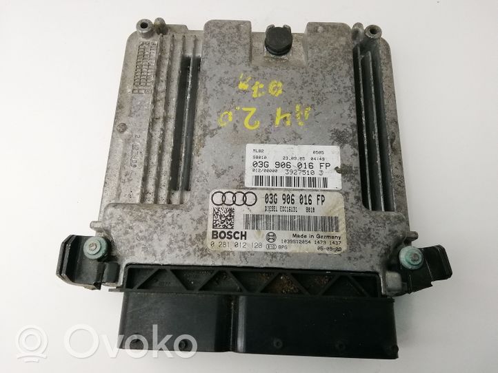 Audi A4 S4 B8 8K Variklio valdymo blokas 03G906016FP