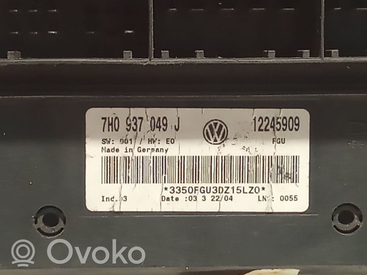 Volkswagen Multivan T5 Komforto modulis 7H0937049J