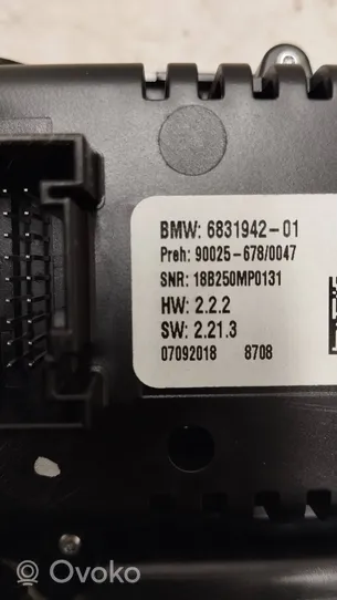 BMW X5 F15 Oro kondicionieriaus/ klimato/ pečiuko valdymo blokas (salone) 6831942
